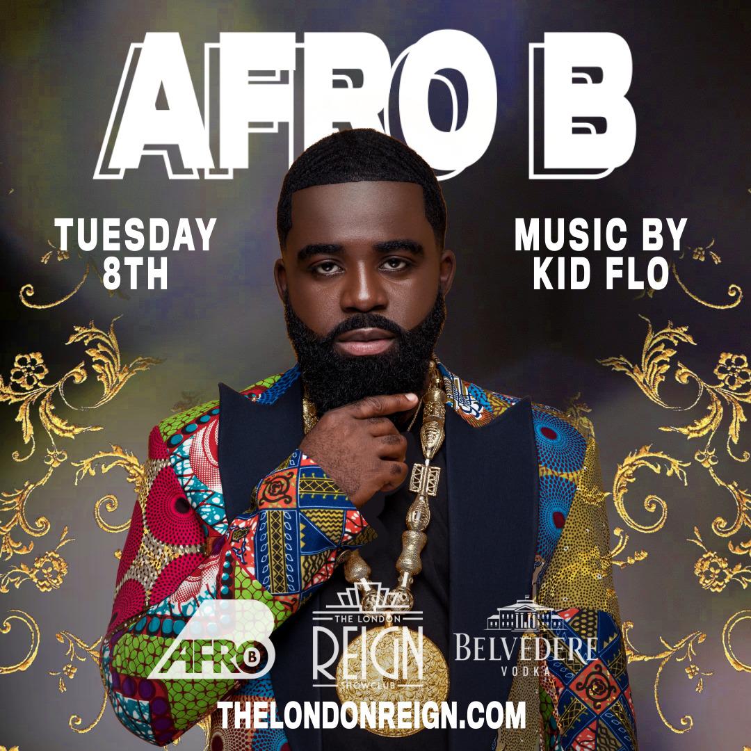 Afro B at Reign Showclub